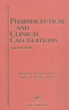 Kahn / Reddy |  Pharmaceutical and Clinical Calculations | Buch |  Sack Fachmedien