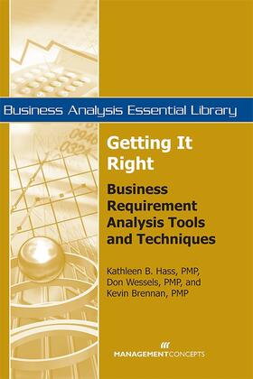 Hass / Wessels / Brennan |  Getting It Right | Buch |  Sack Fachmedien