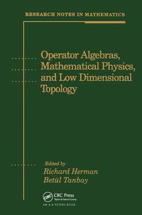 Herman / Tanbay | Operator Algebras, Mathematical Physics, and Low Dimensional Topology | Buch | 978-1-56881-027-0 | sack.de