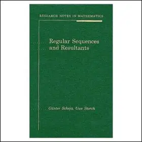 Scheja / Storch |  Regular Sequences and Resultants | Buch |  Sack Fachmedien