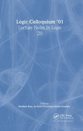 Krajicek / Baaz / Friedman |  Logic Colloquium '01 | Buch |  Sack Fachmedien