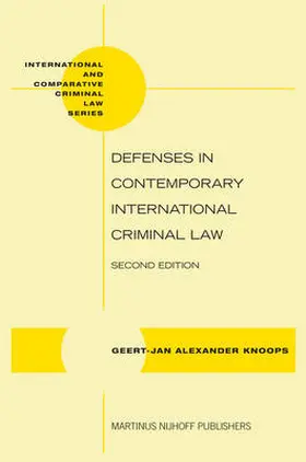 Knoops |  Defenses in Contemporary International Criminal Law: Second Edition | Buch |  Sack Fachmedien