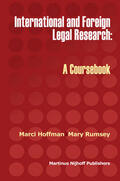 Hoffman / Rumsey |  International and Foreign Legal Research | Buch |  Sack Fachmedien