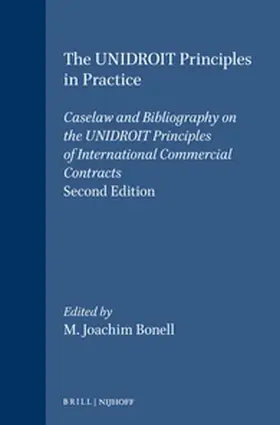 Bonell |  The UNIDROIT Principles in Practice | Buch |  Sack Fachmedien