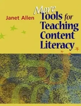 Allen |  More Tools for Teaching Content Literacy | Buch |  Sack Fachmedien