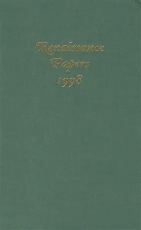 Howard-Hill / Rollinson |  Renaissance Papers 1998 | Buch |  Sack Fachmedien