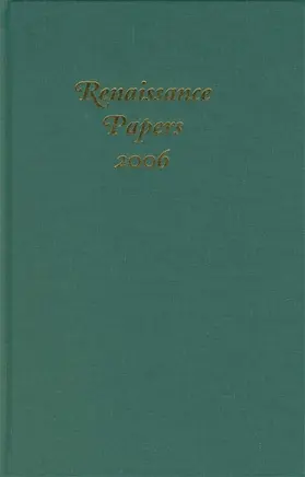 Cobb / Hester |  Renaissance Papers 2006 | eBook | Sack Fachmedien