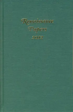 Shifflett / Gieskes |  Renaissance Papers 2012 | eBook | Sack Fachmedien