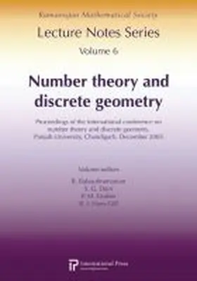  Number Theory and Discrete Geometry | Buch |  Sack Fachmedien