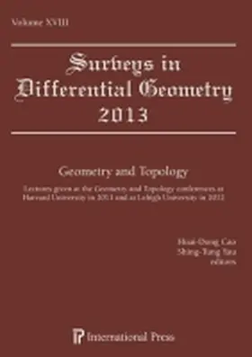  Surveys in Differential Geometry 2013 | Buch |  Sack Fachmedien