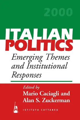 Caciagli / Zuckerman |  Emerging Themes and Institutional Responses | Buch |  Sack Fachmedien