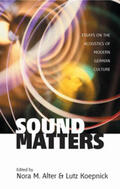Alter / Koepnick |  Sound Matters | Buch |  Sack Fachmedien
