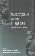 Heyting / Koppen / Lenzen |  Educational Studies in Europe | Buch |  Sack Fachmedien