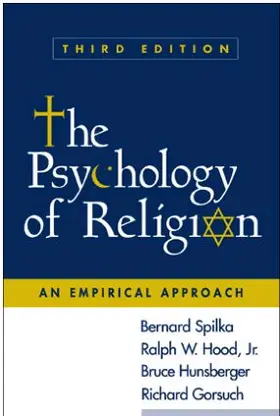 Spilka / Hunsberger / Hood, Jnr |  Psychology of Religion | Buch |  Sack Fachmedien