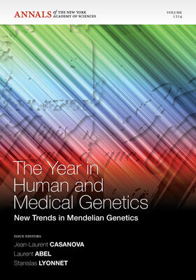 Casanova / Abel / Lyonnet |  The Year in Human and Medical Genetics | Buch |  Sack Fachmedien