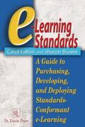 Fallon / Brown |  e-Learning Standards | Buch |  Sack Fachmedien