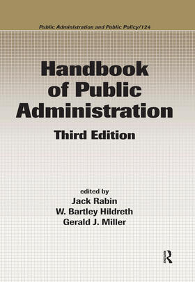 Rabin / Hildreth / Miller |  Handbook of Public Administration | Buch |  Sack Fachmedien
