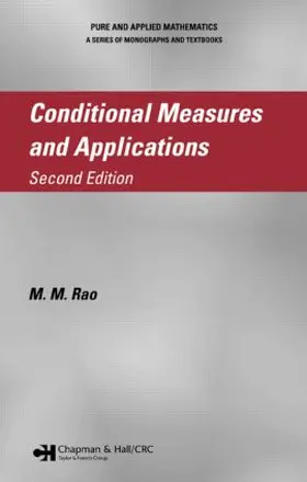 Rao | Conditional Measures and Applications | Buch | 978-1-57444-593-0 | www.sack.de
