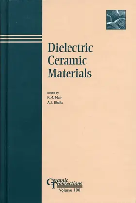 Nair / Bhalla |  Dielectric Ceramic CT Vol 100 | Buch |  Sack Fachmedien