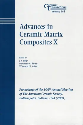 Singh / Bansal / Kriven | Advances in Ceramic Matrix Composites X | Buch | 978-1-57498-186-5 | sack.de