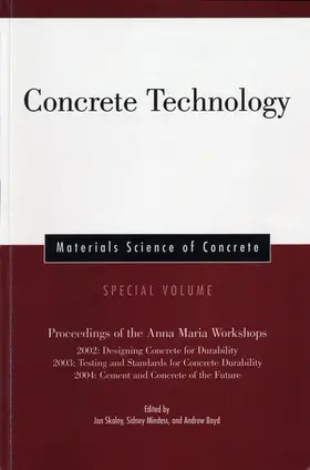 Skalny / Mindess / Boyd |  Concrete Technology MSC SpcVol | Buch |  Sack Fachmedien