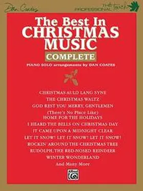  The Best in Christmas Music Complete | Buch |  Sack Fachmedien