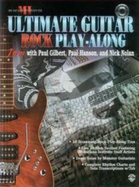 Gilbert / Hanson / Nolan | Ultimate Play-Along Guitar Trax Rock | Buch | 978-1-57623-580-5 | sack.de