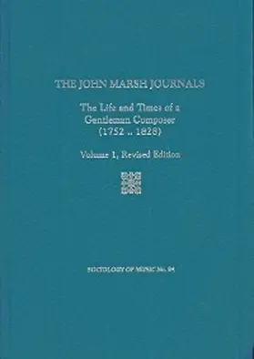 Robins |  The John Marsh Journals, Volume  I (Revised Edition) | eBook | Sack Fachmedien
