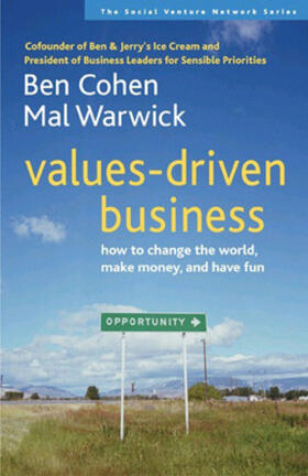 Cohen |  Values-Driven Business: How to Change the World, Make Money, and Have Fun | Buch |  Sack Fachmedien