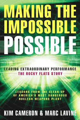Cameron / Lavine |  Making the Impossible Possible | Buch |  Sack Fachmedien