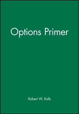 Kolb / Quail |  Options Primer | Buch |  Sack Fachmedien