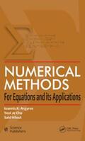 Argyros / Cho / Hilout |  Numerical Methods for Equations and Its Applications | Buch |  Sack Fachmedien