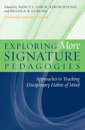 Chick / Haynie / Gurung | Exploring More Signature Pedagogies | Buch | 978-1-57922-476-9 | www.sack.de
