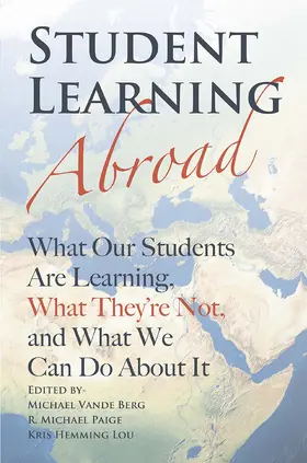 Vande Berg / Paige / Lou |  Student Learning Abroad | Buch |  Sack Fachmedien