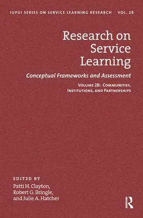 Clayton / Bringle / Hatcher |  Research on Service Learning | Buch |  Sack Fachmedien