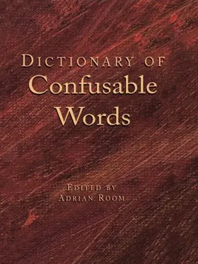 Room |  Dictionary of Confusable Words | Buch |  Sack Fachmedien