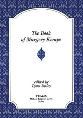 Staley |  Book of Margery Kempe | eBook | Sack Fachmedien