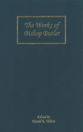 White |  The Works of Bishop Butler | Buch |  Sack Fachmedien