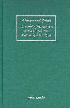 Lawler |  Matter and Spirit | Buch |  Sack Fachmedien