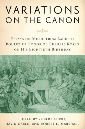 Curry / Gable / Robert L Marshal |  Variations on the Canon | Buch |  Sack Fachmedien