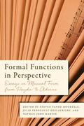 Vande Moortele / Pedneault-Deslauriers / Martin |  Formal Functions in Perspective | Buch |  Sack Fachmedien