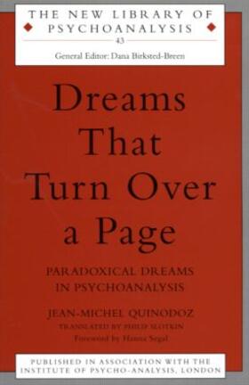 Quinodoz | Dreams That Turn Over a Page | Buch | 978-1-58391-265-2 | sack.de