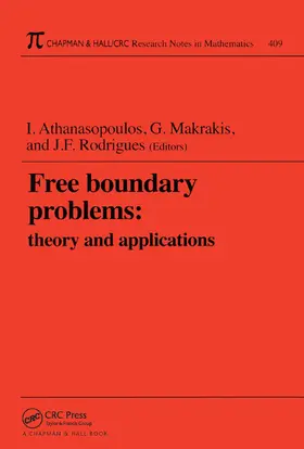 Athanasopoulos / Rodrigues / Makrakis |  Free Boundary Problems | Buch |  Sack Fachmedien