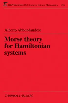 Abbondandolo |  Morse Theory for Hamiltonian Systems | Buch |  Sack Fachmedien