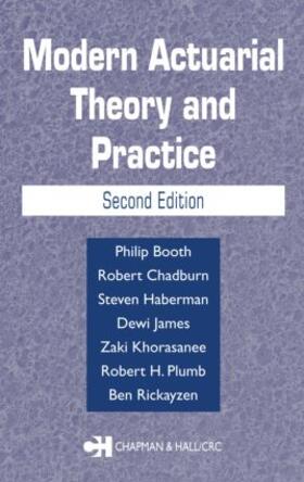 Booth / Chadburn / Haberman | Modern Actuarial Theory and Practice | Buch | 978-1-58488-368-5 | sack.de