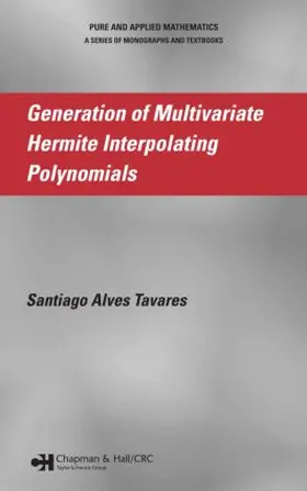 Tavares |  Generation of Multivariate Hermite Interpolating Polynomials | Buch |  Sack Fachmedien