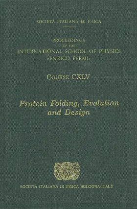 Broglia / Shakhnovich / Tiana |  Protein Folding, Evolution and Design | Buch |  Sack Fachmedien