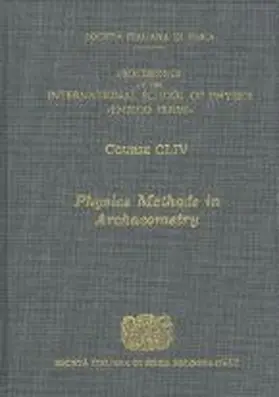 Martini / Milazzo / Piacentini |  Physics Methods in Archaeometry | Buch |  Sack Fachmedien