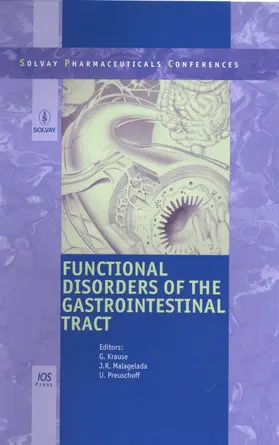 Krause / Preuschoff / Malagelada |  Functional Disorders of the Gastrointestinal Tract | Buch |  Sack Fachmedien