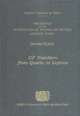 Giorgi / Mannelli / Sanda |  CP Violation | Buch |  Sack Fachmedien